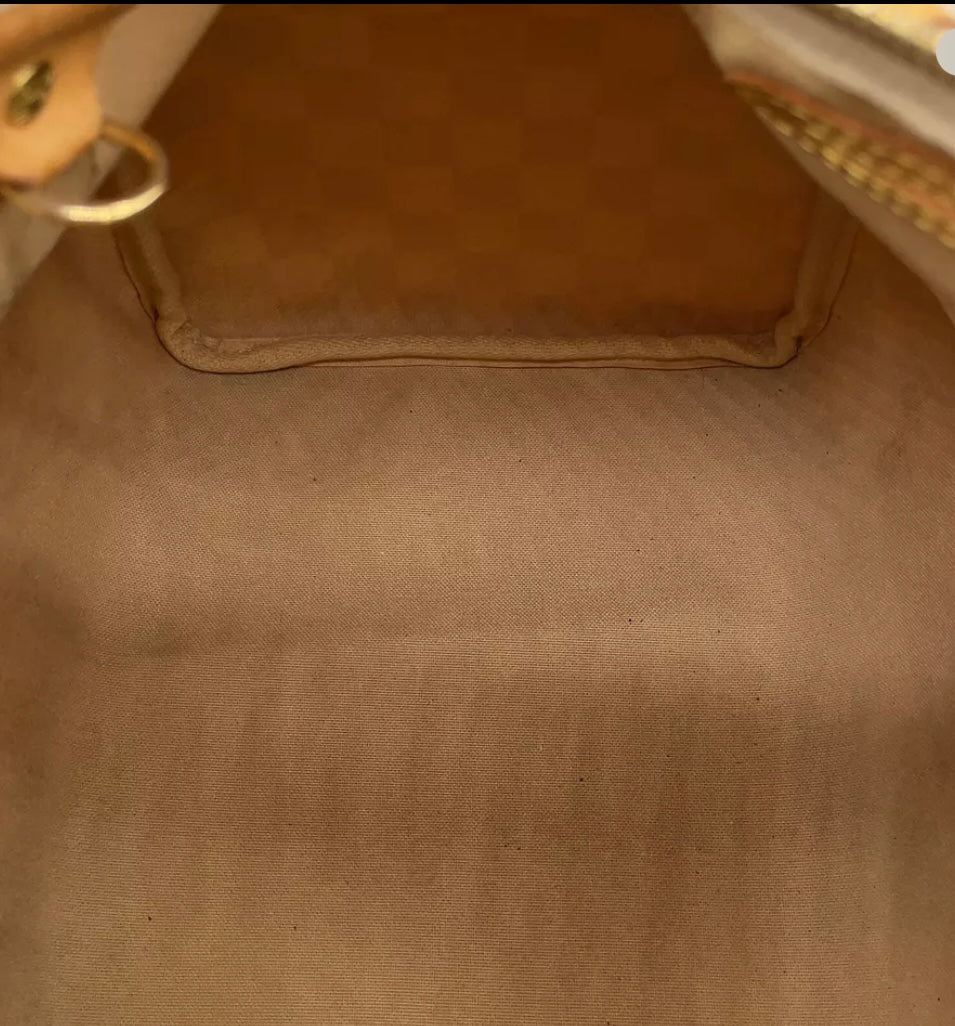 Louis Vuitton Speedy 30 Damier Azur Canvas | 2007 Vintage Top Handle Bag