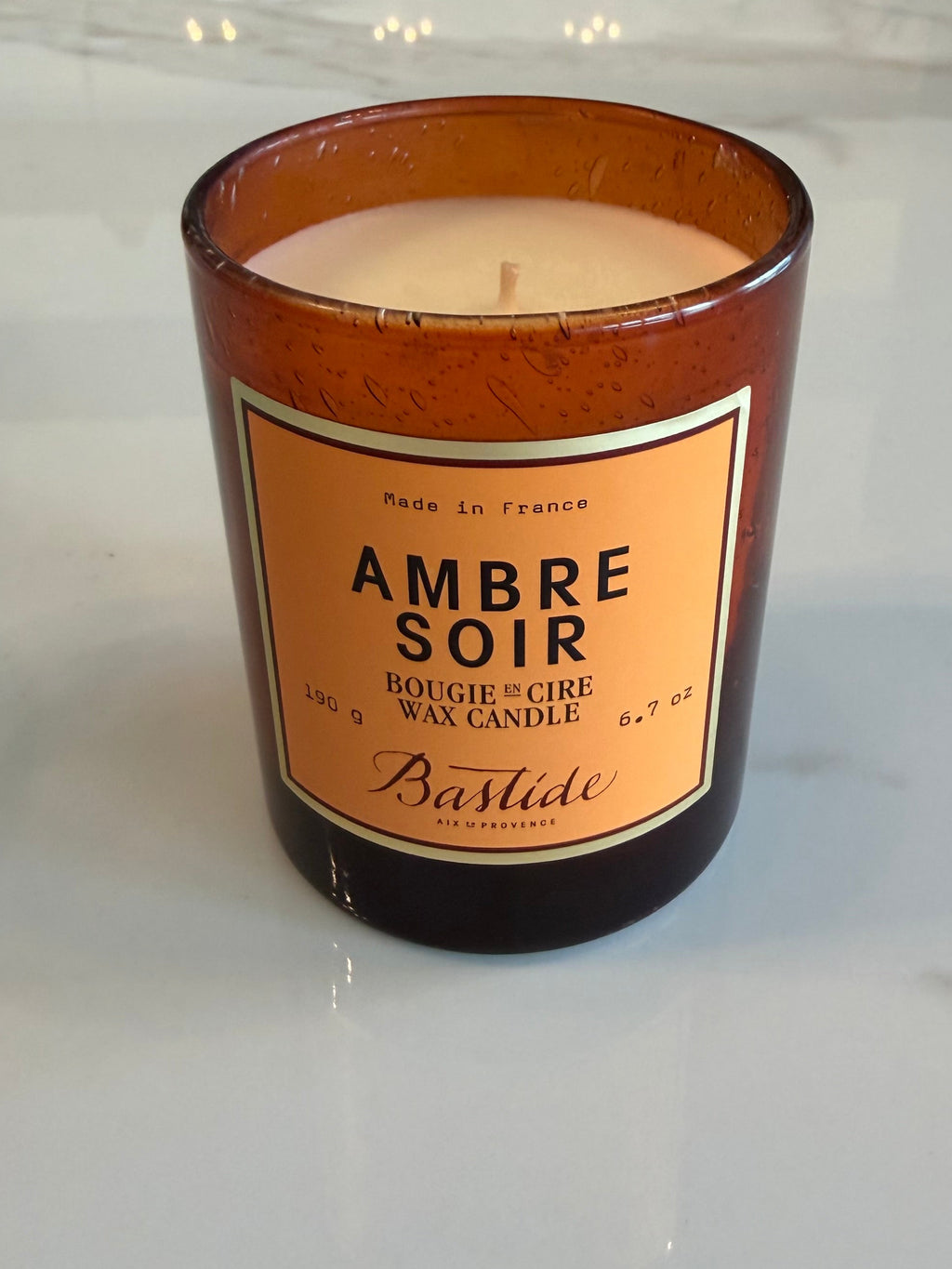 Bastide Ambre Soir Wax Candle — 6.7 oz