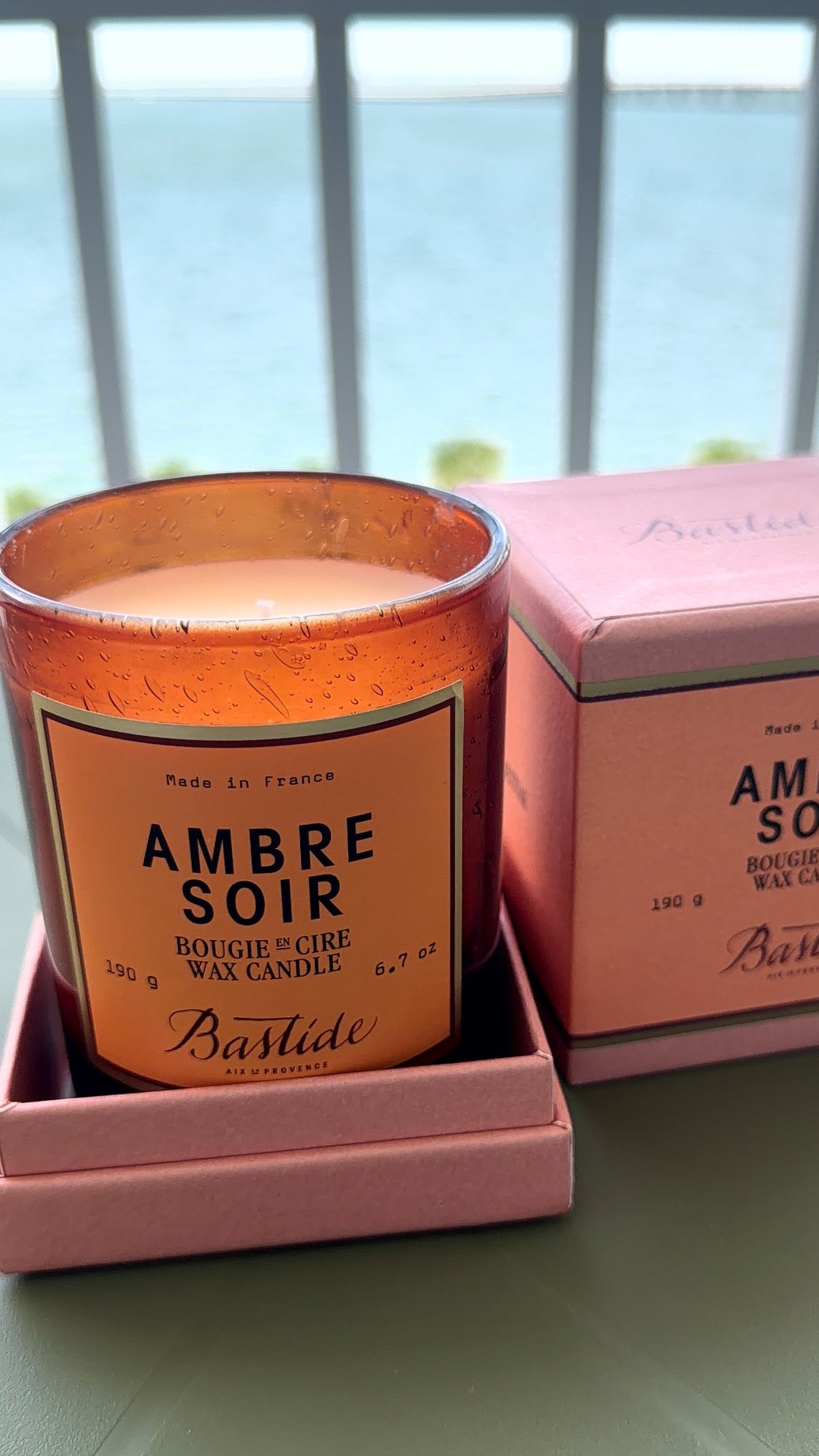 Bastide Ambre Soir Wax Candle — 6.7 oz