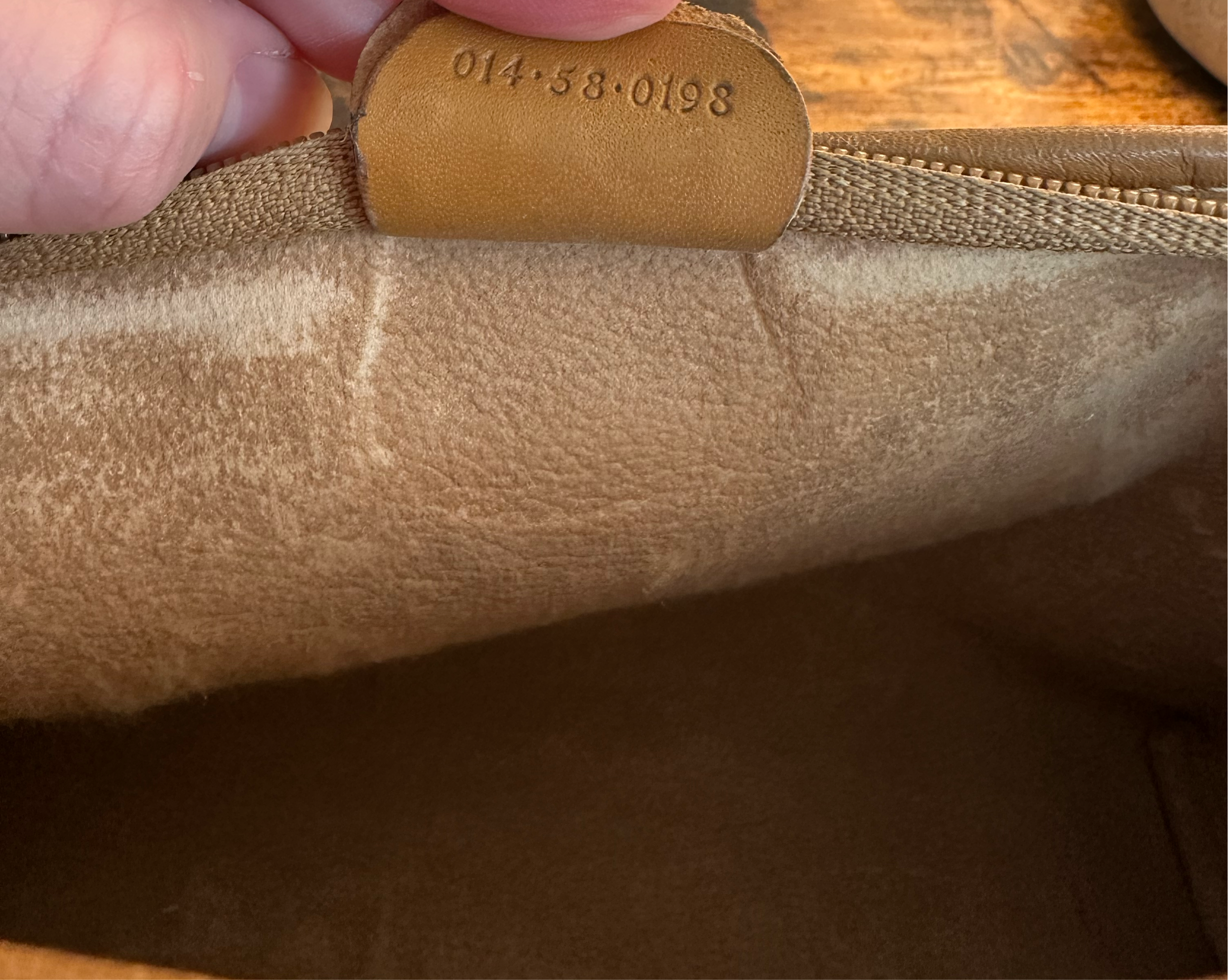 PreLoved 80s/90s era Micro Gucci Cosmetic Bag