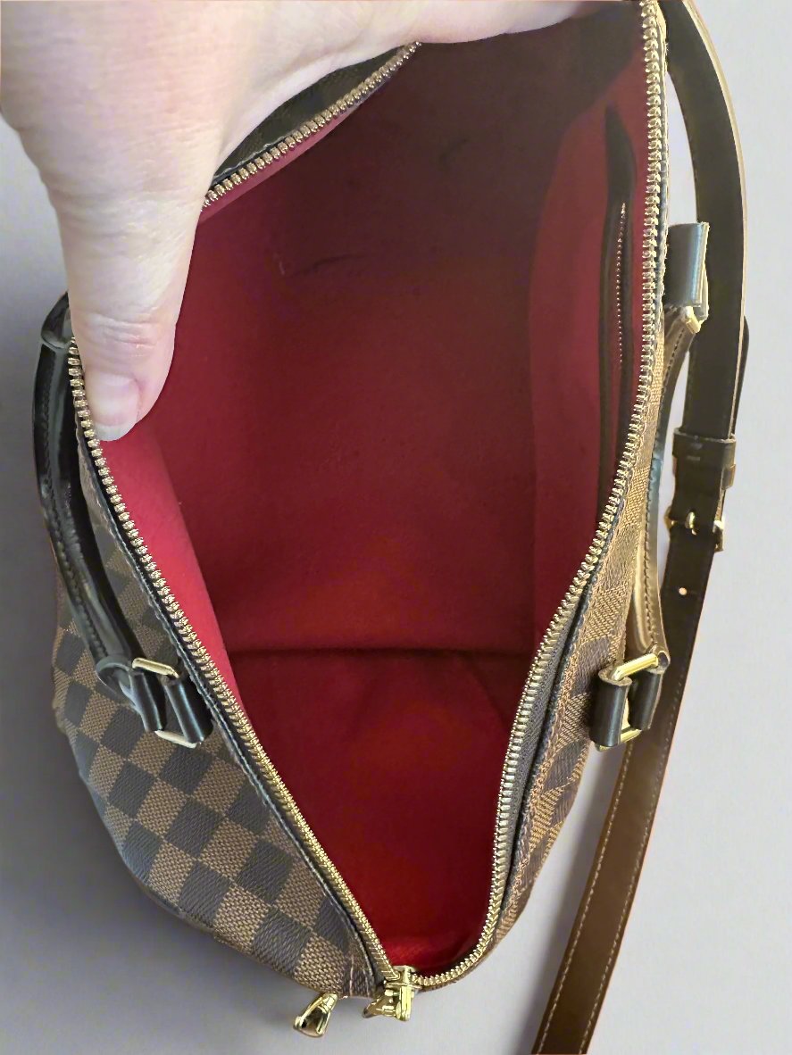 PreLoved 2018 Louis Vuitton Damier Ebene Speedy 40 Bandouliere
